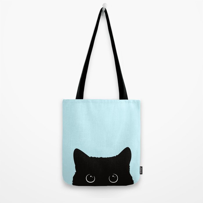 Black cat I Tote Bag Gallery Image 2