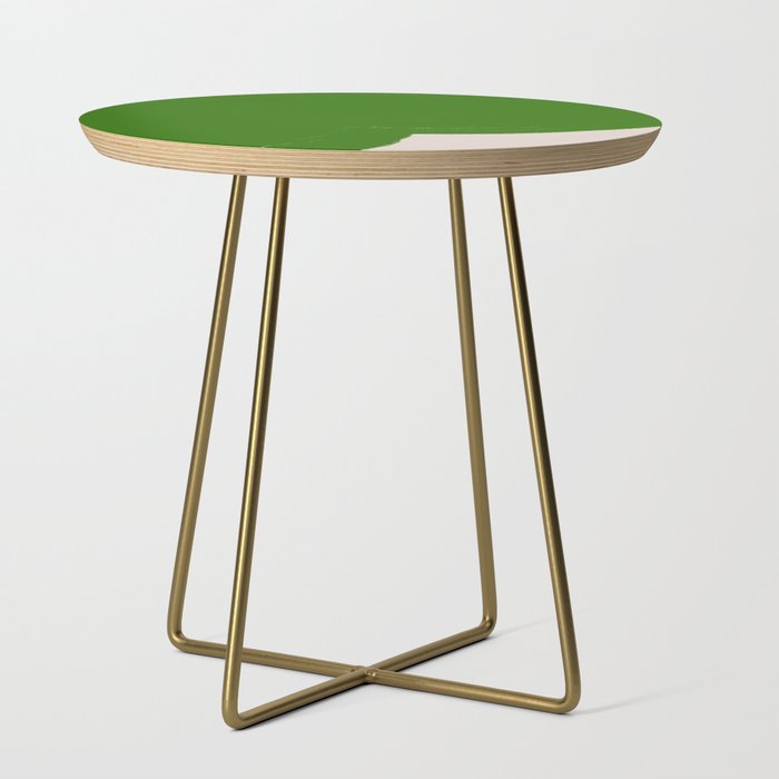 Green Summer Vibrant Shape Side Table Gallery Image 1
