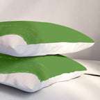 Green Summer Vibrant Shape Pillow Sham Gallery Image 3