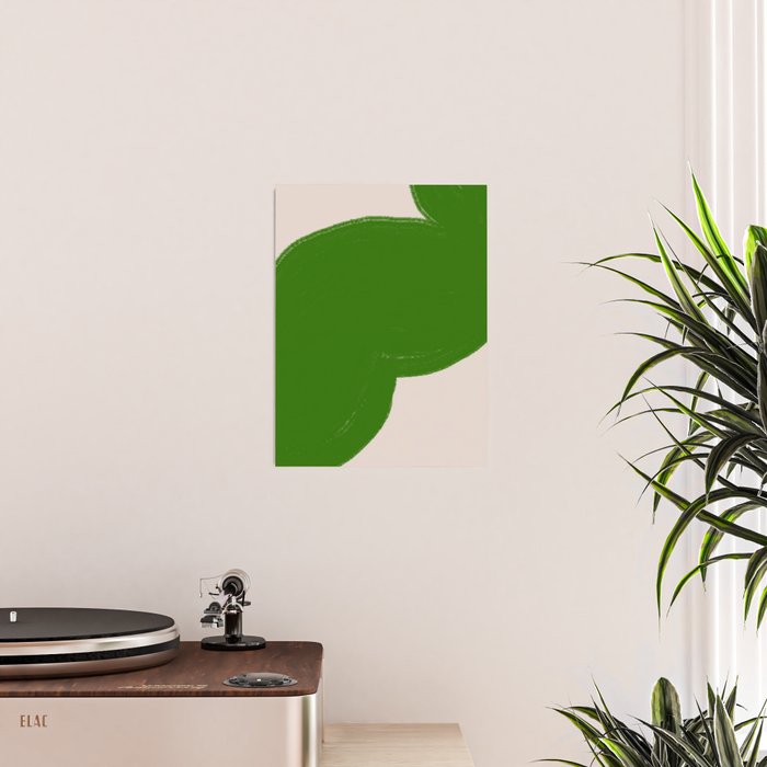Green Summer Vibrant Shape Poster Gallery Image 2