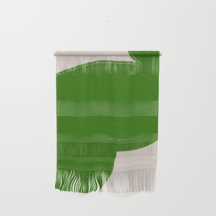 Green Summer Vibrant Shape Wall Hanging Gallery Image 1