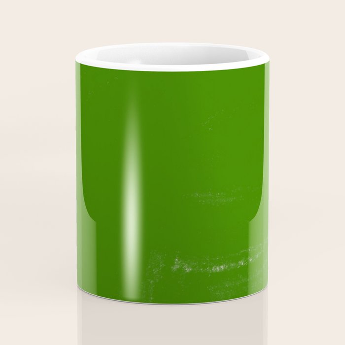 Green Summer Vibrant Shape Coffee Mug Gallery Image 4