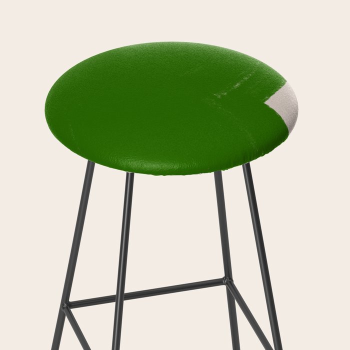 Green Summer Vibrant Shape Stool Gallery Image 2