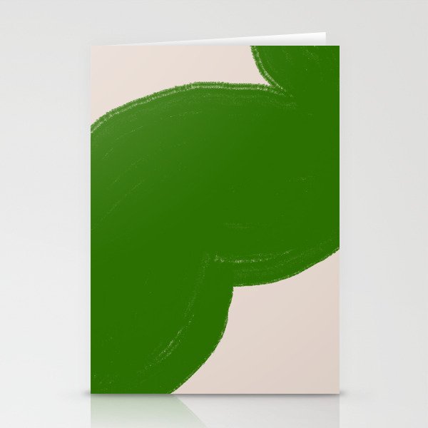 Green Summer Vibrant Shape Stationery Card Gallery Image 2