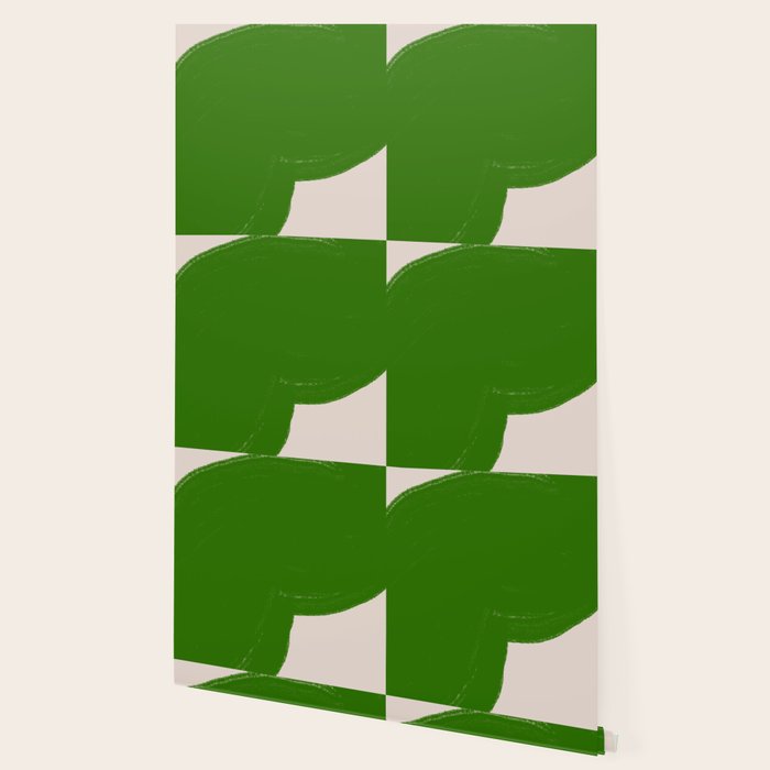 Green Summer Vibrant Shape Wallpaper Gallery Image 2