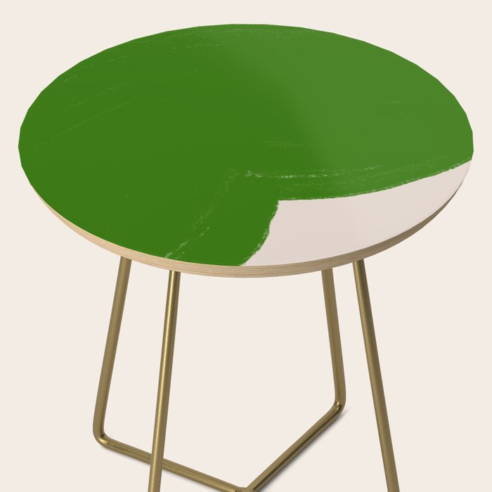 Green Summer Vibrant Shape Side Table Gallery Image 2