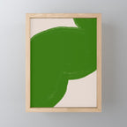 Green Summer Vibrant Shape Mini Art Print Gallery Image 1