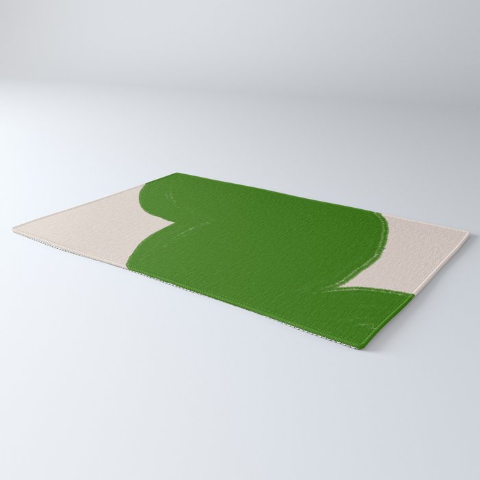 Green Summer Vibrant Shape Rug Gallery Image 3