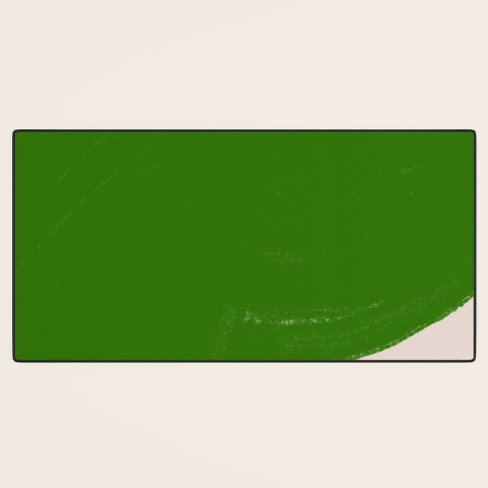 Green Summer Vibrant Shape Desk Mat Gallery Image 3