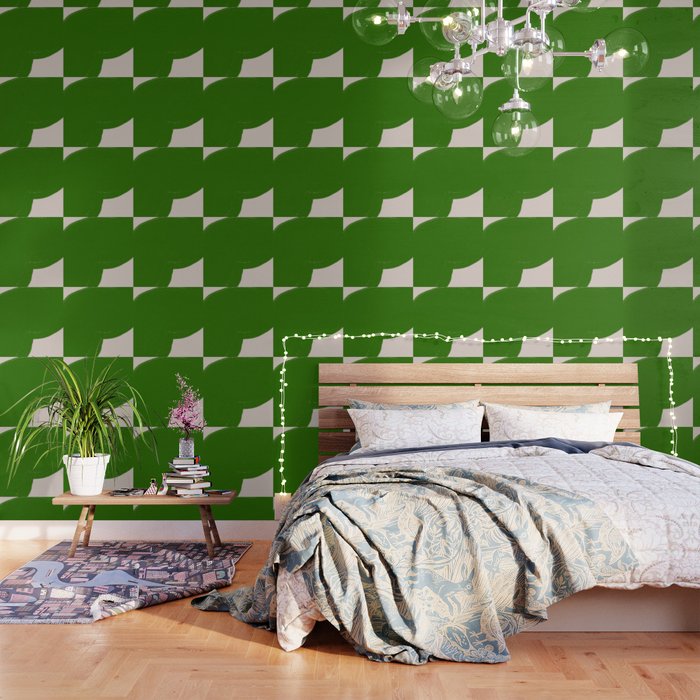 Green Summer Vibrant Shape Wallpaper Gallery Image 3