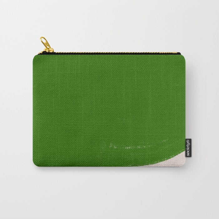 Green Summer Vibrant Shape Carry All Pouch Gallery Image 1