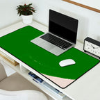 Green Summer Vibrant Shape Desk Mat Gallery Image 2
