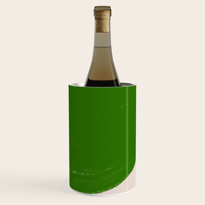 Green Summer Vibrant Shape Wine Chiller Gallery Image 3