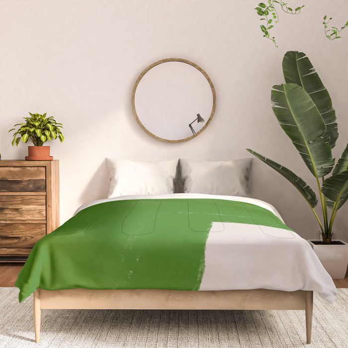 Green Summer Vibrant Shape Comforter Gallery Image 3