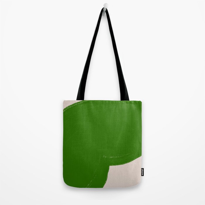 Green Summer Vibrant Shape Tote Bag Gallery Image 2