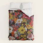 Multicolor Floral Night Garden Comforter Gallery Image 6