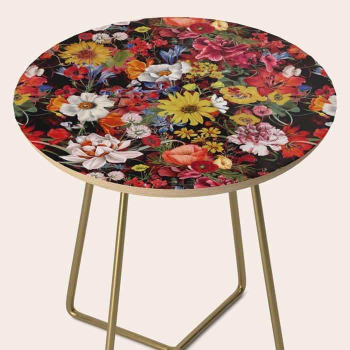 Multicolor Floral Night Garden Side Table Gallery Image 2