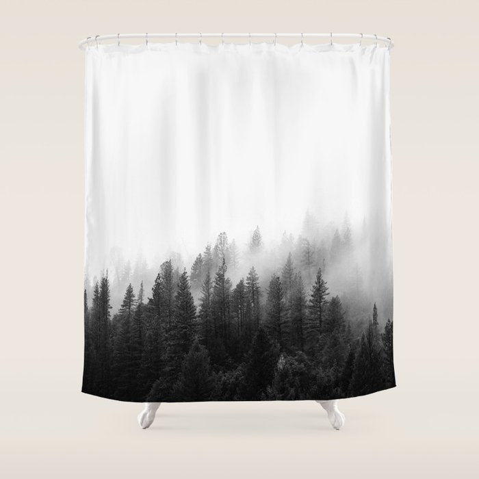 Misty Forest Shower Curtain Gallery Image 1