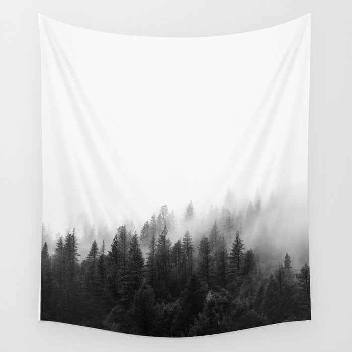 Misty Forest Wall Tapestry Gallery Image 4