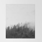 Misty Forest Throw Blanket Gallery Image 2