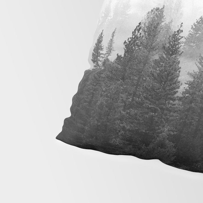 Misty Forest Pillow Sham Gallery Image 4