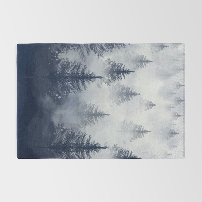 Foggy Forest 2 Rug Gallery Image 2