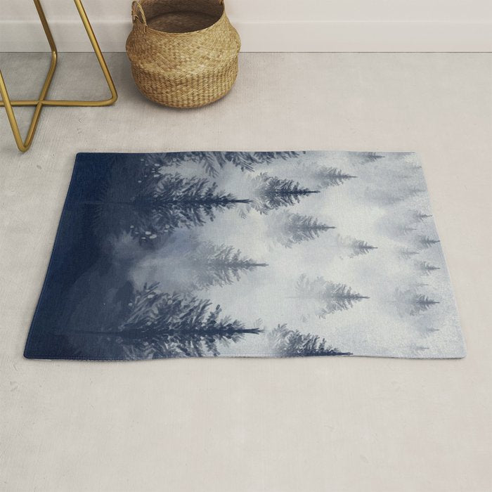 Foggy Forest 2 Rug Gallery Image 1