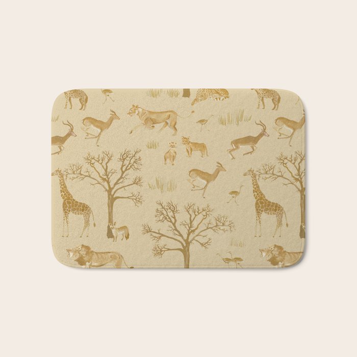 Safari in the Serengeti Bath Mat Gallery Image 1