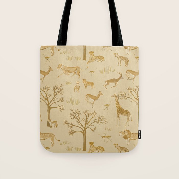 Safari in the Serengeti Tote Bag Gallery Image 1