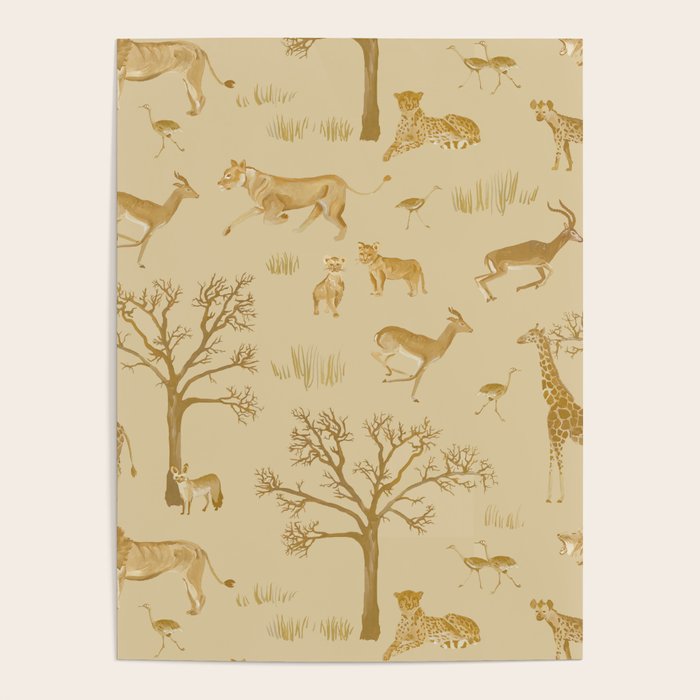Safari in the Serengeti Poster Gallery Image 1