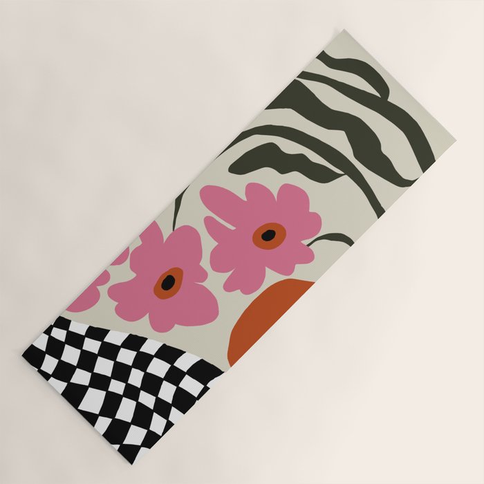 Vintage blossom  Yoga Mat Gallery Image 1
