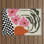 Vintage blossom  Outdoor Rug Gallery Image 1