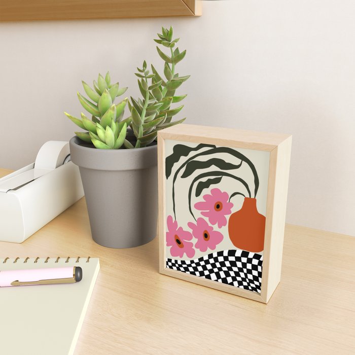 Vintage blossom  Mini Art Print Gallery Image 2