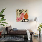 Vintage blossom  Wood Wall Art Gallery Image 2
