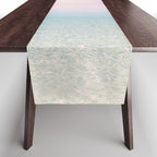 Pink Sunset, Ocean Art Table Runner Gallery Image 1