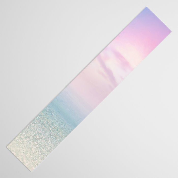 Pink Sunset, Ocean Art Table Runner Gallery Image 3