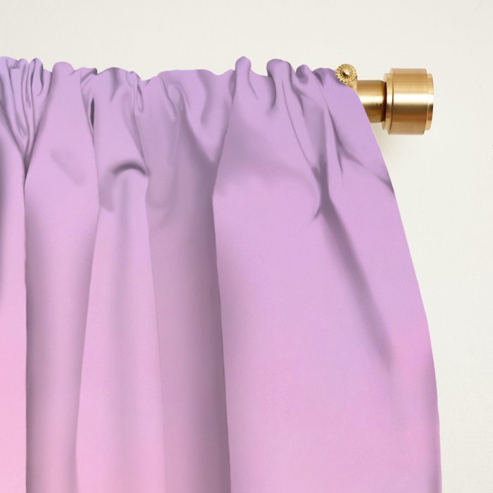 Pink Sunset, Ocean Art Window Curtain Gallery Image 2