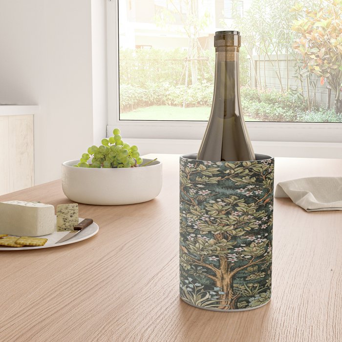 William Morris Tree Of Life, Morris floral, No 4. Wine Chiller Gallery Image 4