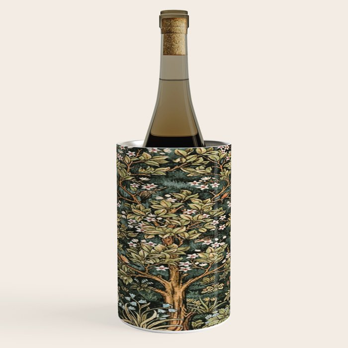 William Morris Tree Of Life, Morris floral, No 4. Wine Chiller Gallery Image 1