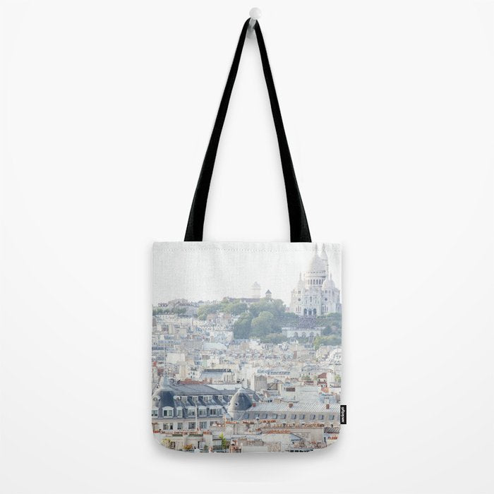 Montmartre Sacre Coeur - Paris Travel Photography Tote Bag Gallery Image 2