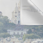 Montmartre Sacre Coeur - Paris Travel Photography Wall Tapestry Gallery Image 3