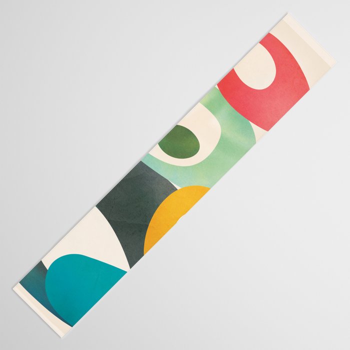 Mid-Century Modern Abstract Art 05 Table Runner Gallery Image 3