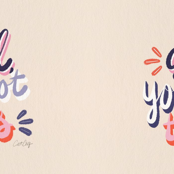 Girl You Got This - Navy & Red Palette Coffee Mug Gallery Image 2