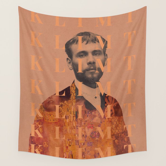 for Gustav Klimt 02 Wall Tapestry Gallery Image 1