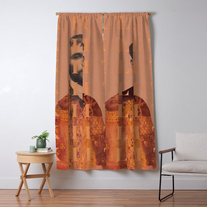 for Gustav Klimt 02 Window Curtain Gallery Image 1