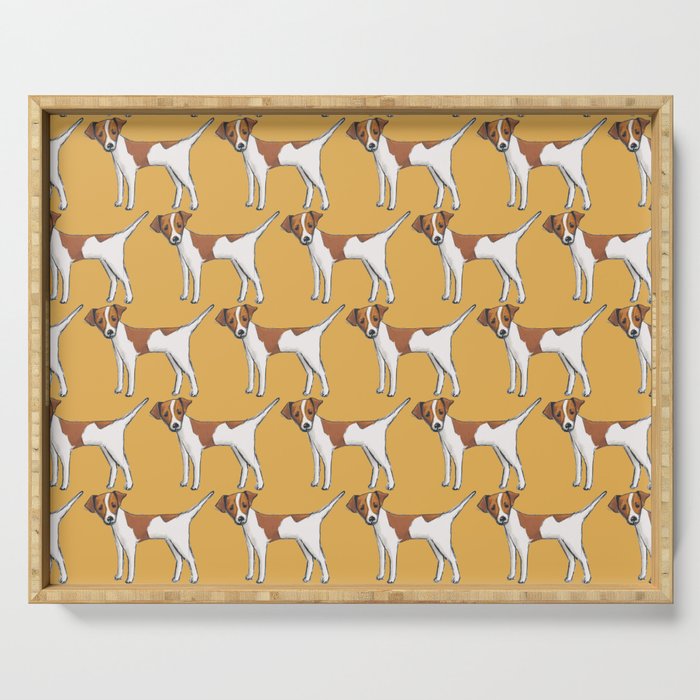 Russ the dog Serving Tray Gallery Image 1