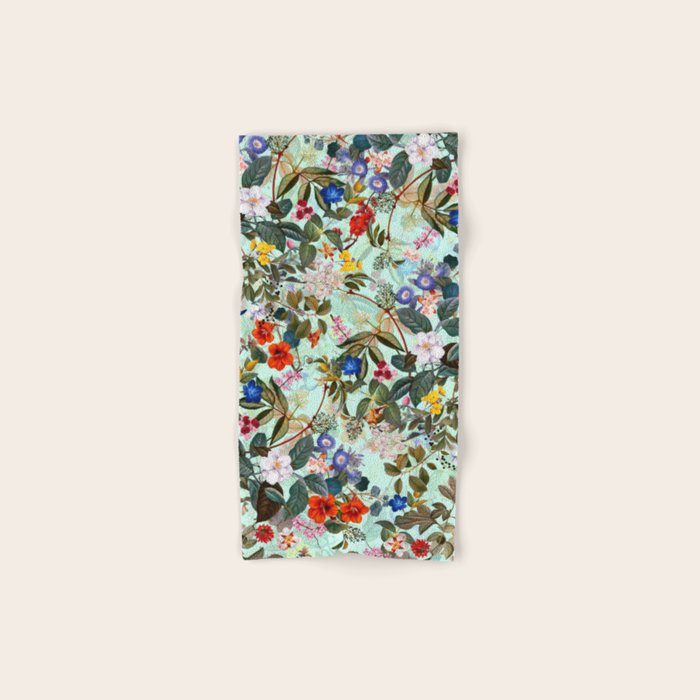 Summer Botanical Garden XVI Bath Towel Gallery Image 1