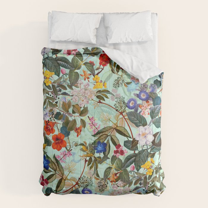 Summer Botanical Garden XVI Comforter Gallery Image 6