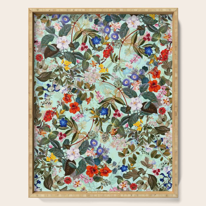 Summer Botanical Garden XVI Serving Tray Gallery Image 1
