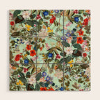 Summer Botanical Garden XVI Wood Wall Art Gallery Image 1